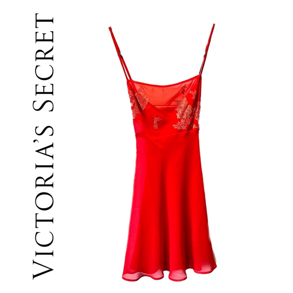 Victoria’s Secret Sexy Sheer Embroidered Nightie - Gem